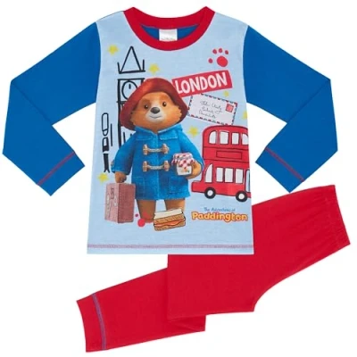 Image of TDP Textiles Paddington London Boys Pyjamas (4 5 Years) Blue