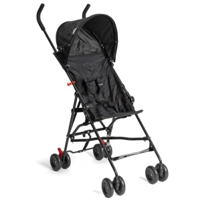 Image of Babyway Lightweight Stroller with Hood in Black