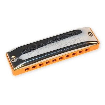 Image of Seydel blues session, steel D/20 harmonica