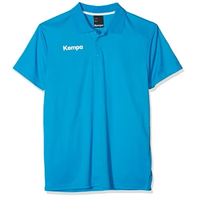 Image of Kempa Men&#039;s Poly Polo Shirt, Blue (kempablau), Gr. 3XL