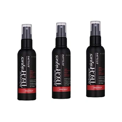 Image of 3 x Avon Advance Techniques Heat Protection Spray 100ml