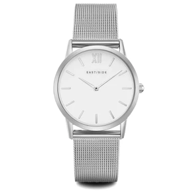 Image of Eastside Womens Female Quartz Silver Stainless Steel Watch Metal Composite One Size