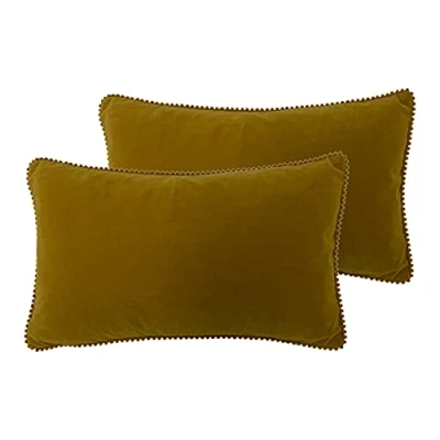 Image of furn. Cosmo Cushions (Twin Pack) Yellow Size 30 cm x 50