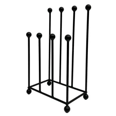 Image of DT IRONCRAFT Welly boot RACK 4 pairs &amp; 6 Wellington stand for indoor and outdoor shoe holder Muddy storage Organiser (4 Pairs)