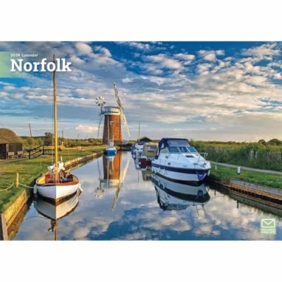 Image of Norfolk A4 Calendar 2026