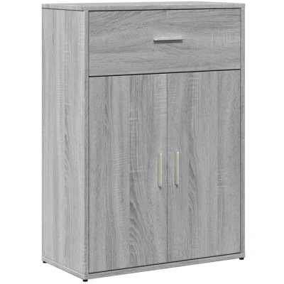 Image of vidaXL Sideboard Grey Sonoma 60x30x84 cm Engineered Wood