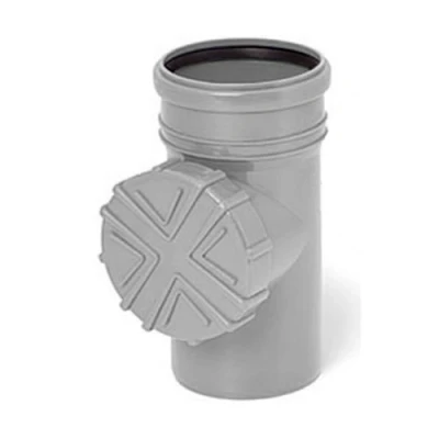 Image of Grey 110mm Gutter Downpipe Leaf Guard Strainer Basket Filter Cleaner