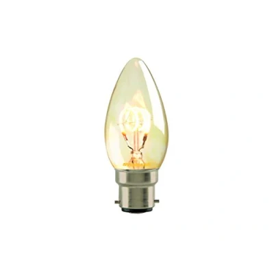 Image of Vintage Antique Style LED Candle Shape 2.3W (Equivalent to 14W) 125lm Light Bulb Bayonet Cap (B22) Warm Ambient Perfect for Lighting in Living Rooms, Bedrooms, Dining Rooms [A+ Class]
