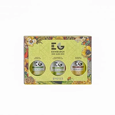 Image of Edinburgh Gin Flavoured Gift Pack 3 x 5cl