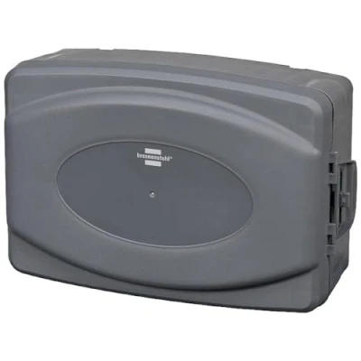 Image of Brennenstuhl weatherproof box (IP54 protection for outdoor use to protect socket strips, adapters, transformers etc.)