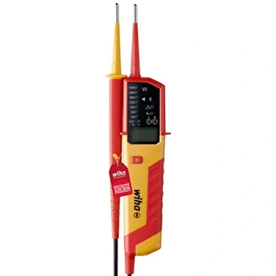 Image of Wiha SB 255 15 Voltage Tester 12 1.000 V AC, CAT IV, Red, (WIH 44319)