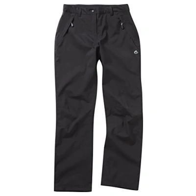 Image of Craghoppers Women&#039;s Aysgarth Hiking Trousers , Black, 26W Short