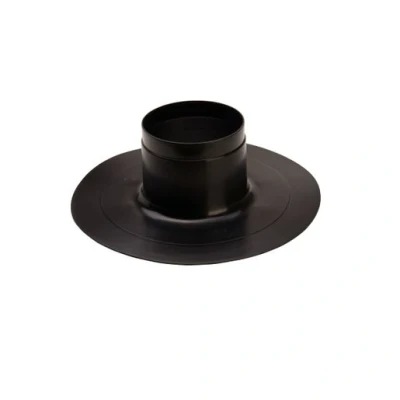 Image of Ariston Chaffoteaux Vent Cap Base for Flat Roof Black 3318011