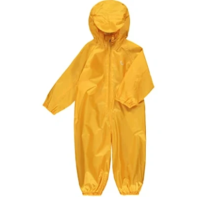 Image of Hippychick Waterproof Packasuit All in One Suit Sunset Yellow 2 3yrs