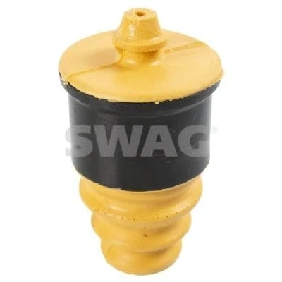 Image of 50703905, 51811829 Rubber Buffer, suspension SWAG 70 93 6976 Rear Axle FIAT: Panda II Hatchback, 500 C Convertible