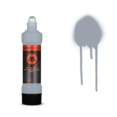 Image of Molotow Dripstick PP Marker 863DS 6mm Pen 30ml Paint (Chrome)