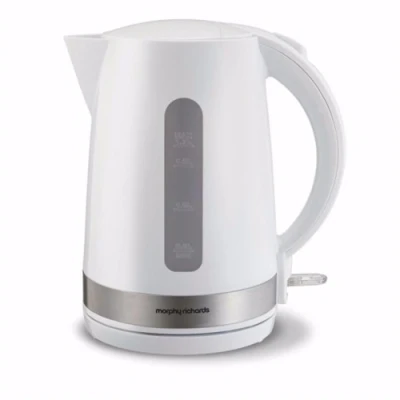 Image of Morphy Richards 1.7L Premium Plastic Jug Kettle White