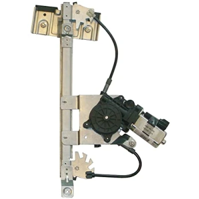 Image of 6K4839401G Window regulator VALEO 850392 Left Rear electric with motor without comfort function VOLKSWAGEN: Polo III Hatchback
