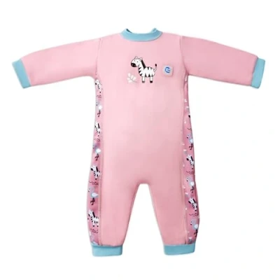 Image of Splash About Unisex Kids Warm In One Baby Wetsuit, Nina&#039;s Ark, 12 24 Months EU