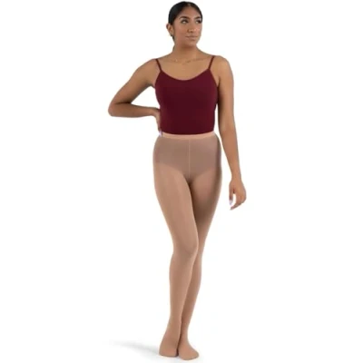 Image of Capezio Women&#039;s hold tights, Light Suntan, S UK