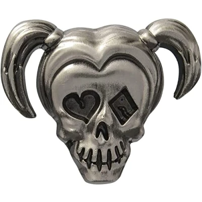 Image of DC Comics Suicide Squad Pewter Lapel Pin Harley Quinn