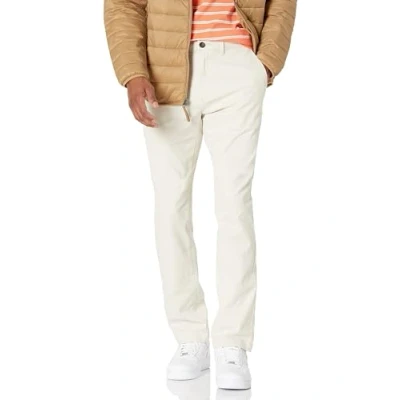 Image of Amazon Essentials Men&#039;s Slim Fit Casual Stretch Chino Trouser, Stone, 33W / 28L