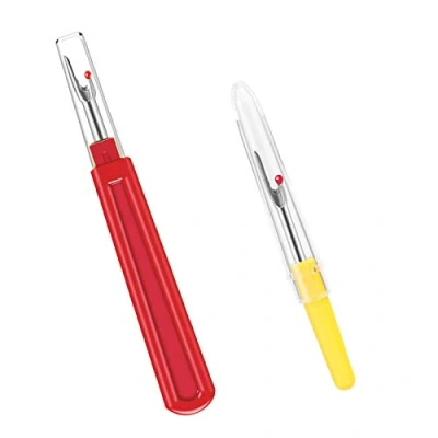 Image of Seam Ripper Set, 2 Sizes Thread Unpicker, Sewing Kit, Colorful Unpicker for Hand Embroidery Cross Stitch