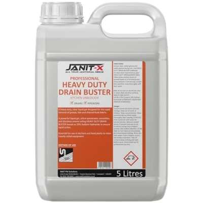 Image of Janit X Professional HD Drain Buster Sink &amp; Pipe Unblocker 5L (without pump, 1)