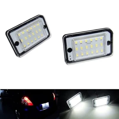 Image of RZG 2x LED Licence Number Plate Light White Canbus Fit For 2013 2016 Swift III MK3 LCI