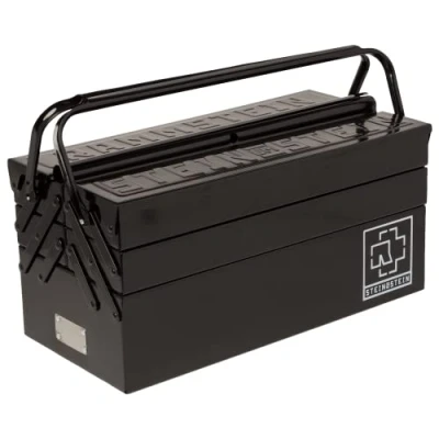 Image of Rammstein Tool Box Werkzeugkasten &quot;Stein um Stein&quot; Black Official Band Merchandise
