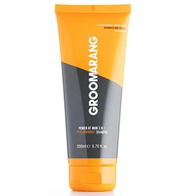 Image of Groomarang Mens Shampoo ‘Power of Man’ 3 in 1 Performance Ginseng Extract for Men 200ml