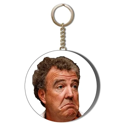 Image of Gift Insanity JEREMY CLARKSON JEZZA CLASSIC FACE POSE 55mm KEYRING BOTTLE OPENER