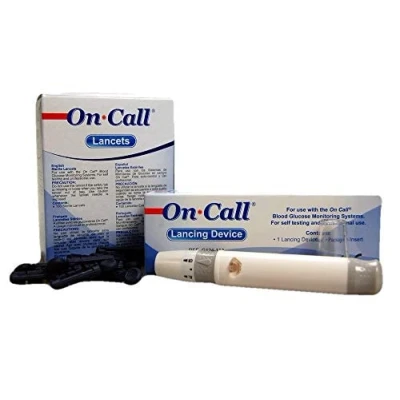 Image of 100 Lancets and an Auto Lancing device bundle by Mission/Valuemed
