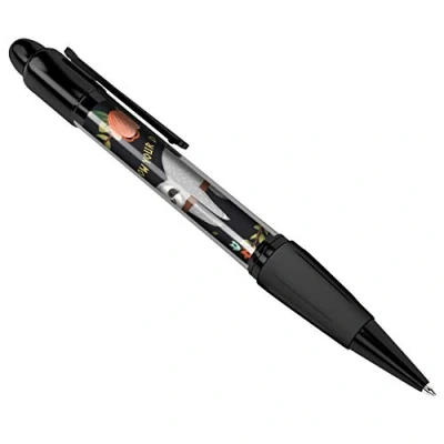 Image of DV DESIGN Funny Lazy Sloth Print Art Cover Black Ballpoint Pen Student #13267