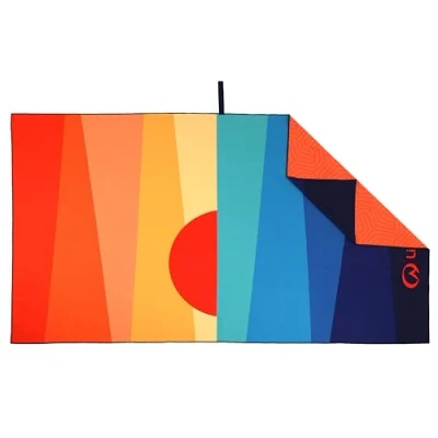 Image of Lifeventure Recycled SoftFibre Travel Towel — Compact, Lightweight Quick Dry Sports &amp; Beach Towel, Sand Free Design