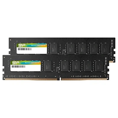 Image of SP Silicon Power 32GB(2x16GB) DDR4 2666MHz 288 pin CL19 1.2V Non ECC Unbuffered UDIMM Desktop Memory Compatible with Intel Skylake X Platforms/Kaby Lake CPU Series motherboards