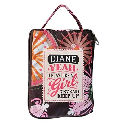Image of H &amp; Handy Top Lass Tote Bag / Shopper Shopping Personalised to The Name of Diane