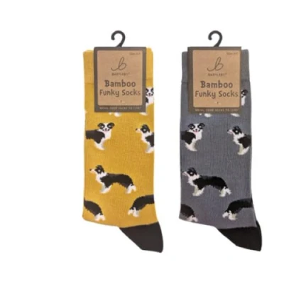 Image of Bartleby Ladies Funky Bamboo Socks Sheep Dog (1 SUPPLIED)