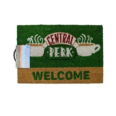 Image of FRIENDS Central Perk Coffee House Welcome Door Mat Home Decor
