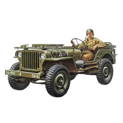 Image of Tamiya Willys Jeep MB 1:35 Plastic Model Assembly Kit