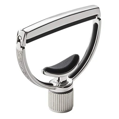Image of G7th Heritage Guitar Capo (Wide Neck Width) Style 2 (Acanthus engraving, sides)