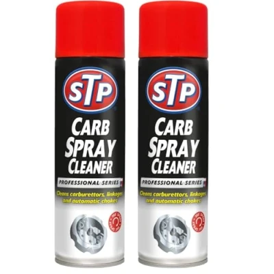 Image of 2 x Carb Spray Cleaner 500 ml, Cleans carburettors, linkages and automatic chokes, High Performance Carburettor Blend of Powerful Cleaning solvents to Improve