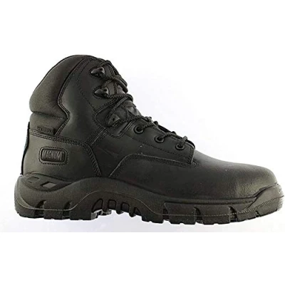 Image of Mens MAGNUM &#039;PRECISION SITEMASTER&#039; Fully Composite Waterproof Safety Boots Black Full Grain Leather, UK 10 / EU 44
