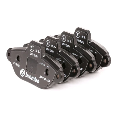 Image of 46565733, 5892737, 5892786, 6001073134, 71737178 Brake pad set BREMBO P 23 096 excl. wear warning contact without accessories FIAT: Panda II Hatchback