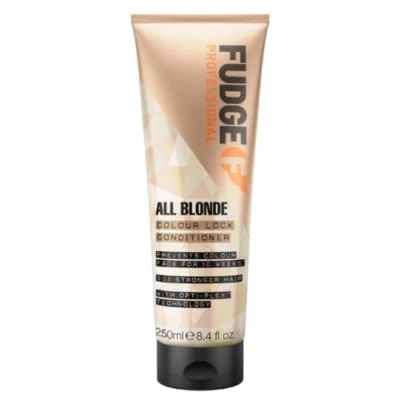 Image of Fudge Professional All Blonde Colour Lock Conditioner, Protection, Bond Repair Technology, 250 ml