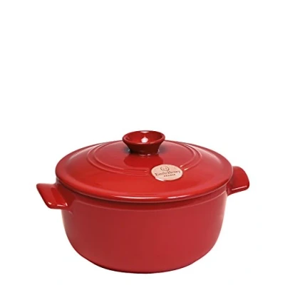 Image of Emile Henry Burgundy Casserole 2.5L