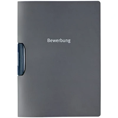 Image of Durable 999107390 DURASWING JOB Application Set 2 Folders with Envelopes charcoal