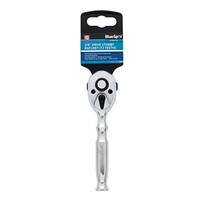 Image of Bluespot 02019 3/8&quot; Drive Stubby Ratchet (72 Teeth)