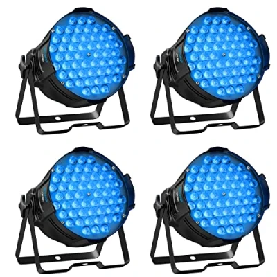Image of BETOPPER Strobe Light Stage Lights 54x3W RGB LED Par Disco for Parties, Sound Activated/DMX Party Lights, DJ Downlight Church, Party, Wedding, Concert, Club Lighting