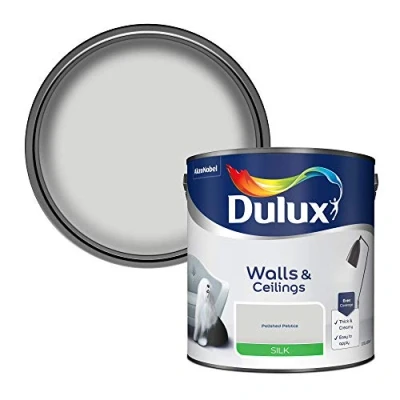 Image of Dulux Du Silk, Polished Pebble, 2.5 l (Pack of 1)